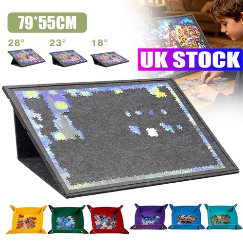 Tilting jigsaw puzzle board - puzzle,