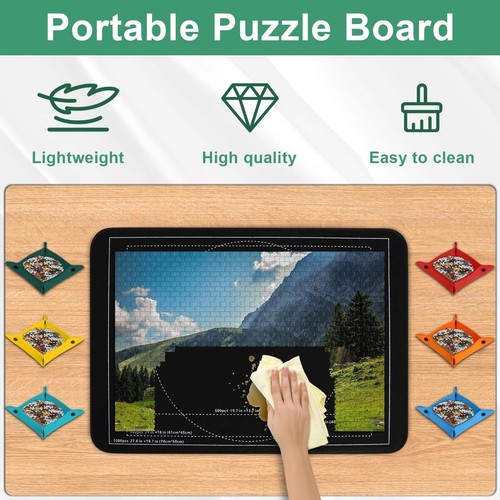 Jigsaw puzzle board with - board,