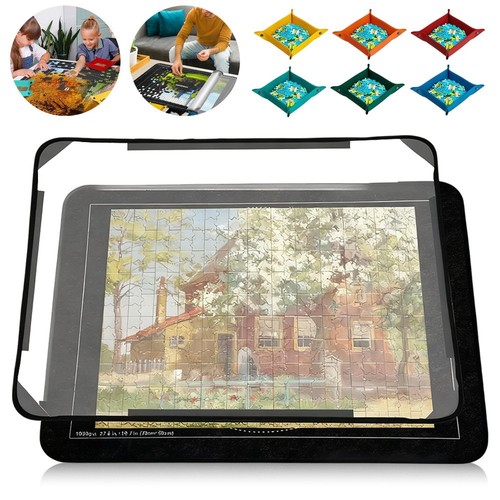 Jigsaw mat puzzle - mat, and