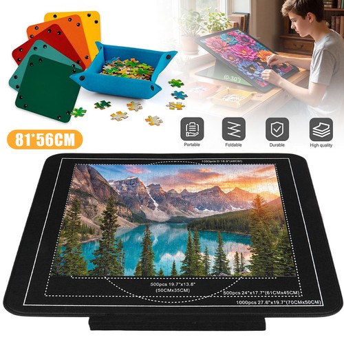 Foldable jigsaw puzzle board - jigsaw,
