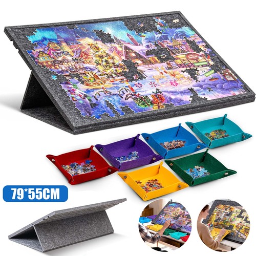 Felt jigsaw puzzle - felt, with