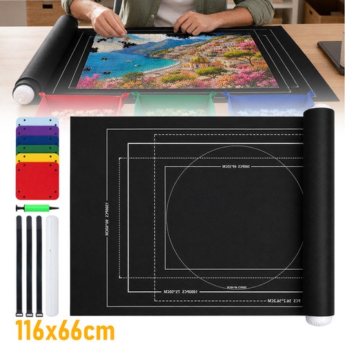 Jigsaw puzzle storage mat roll - storage,