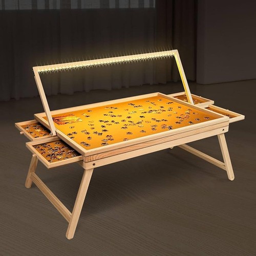 Led puzzle table - puzzle,