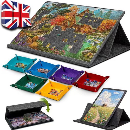 Tilting jigsaw puzzle board - jigsaw,
