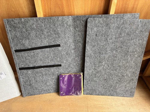 Puzzle board foldaway with - board,