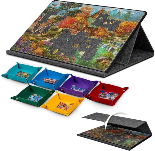 1000pcs puzzle board - 1000pcs, tilting