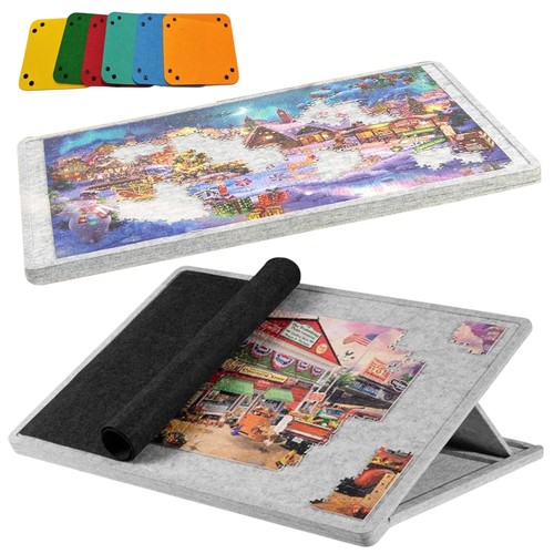 Tilting jigsaw puzzle board - puzzle,