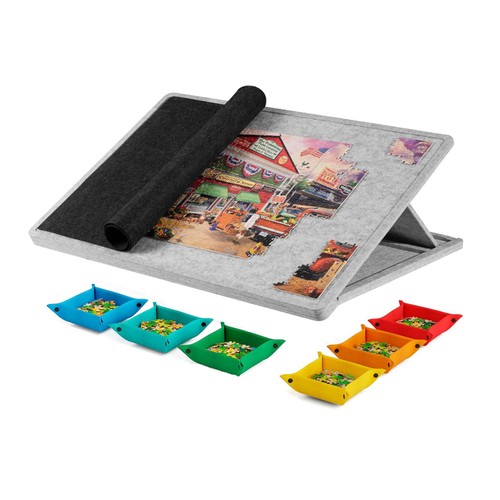 Adjustable angle jigsaw puzzle - adjustable,