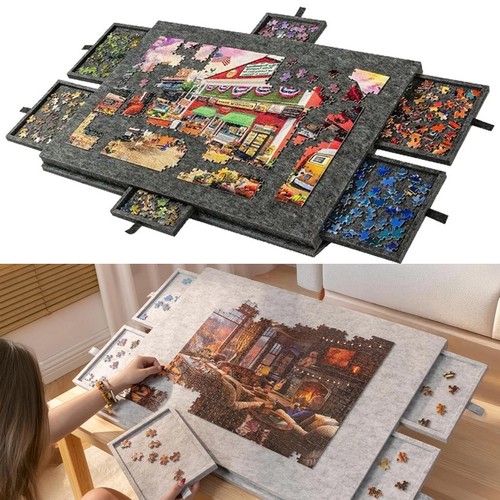 1000pcs puzzle board 6 - puzzle, w/6
