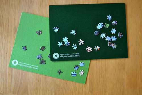 Jigsaw puzzle felt sorter - puzzle,