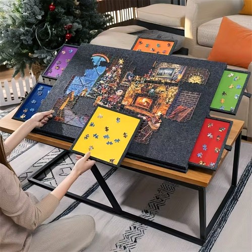 1500pcs puzzle board - 1500pcs-puzzle, w/6