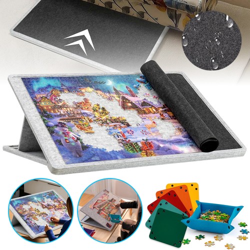 Tilting jigsaw puzzle - puzzle, board