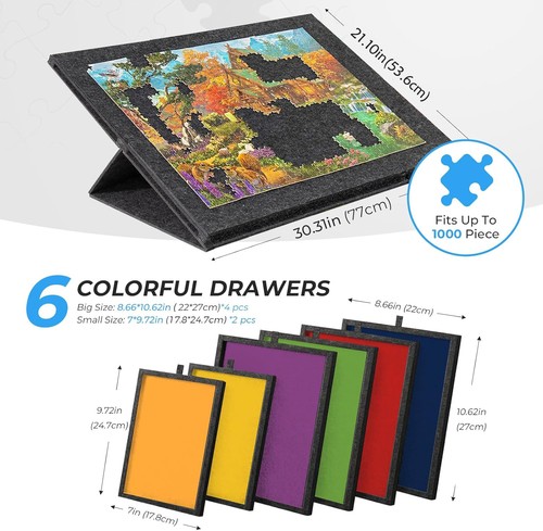 1000pcs tilting puzzle board - 1000pcs,