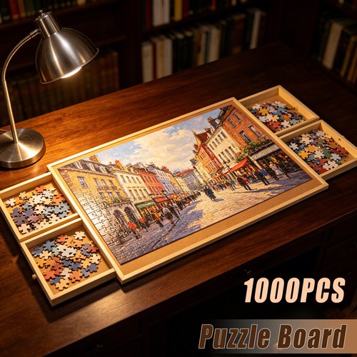 Jigsaw puzzle board portable - jigsaw,