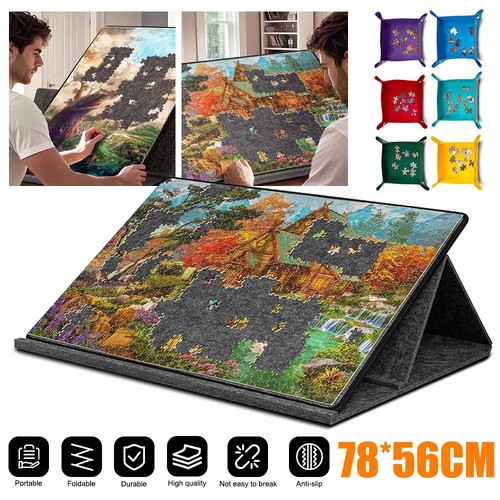 Jigsaw board tilting - board, puzzle