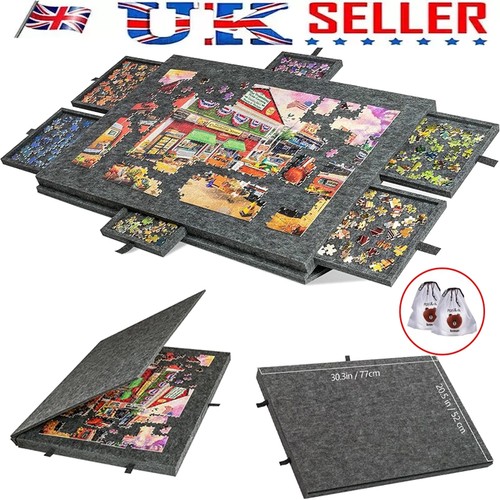 1000pcs puzzle board 6 - puzzle, w/6