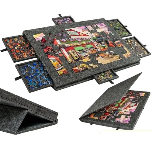 Tilting puzzle board - board, with