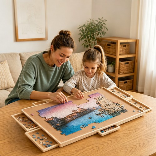 1000pcs wooden jigsaw puzzle - wooden,
